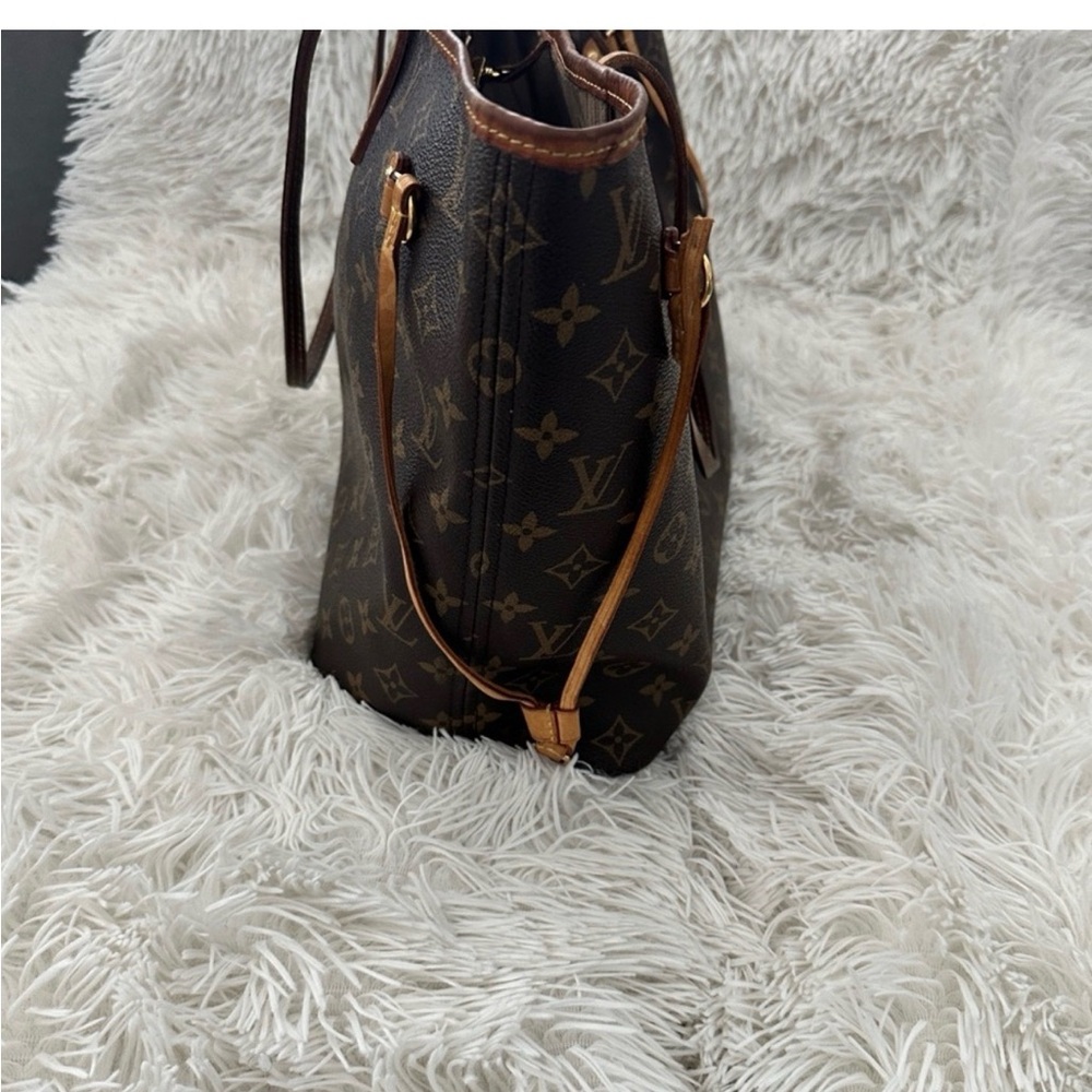 AUTHENTIC!!! Louis Vuitton Neverfull MM Monogram Brown Tote Bag - Picture 7 of 11